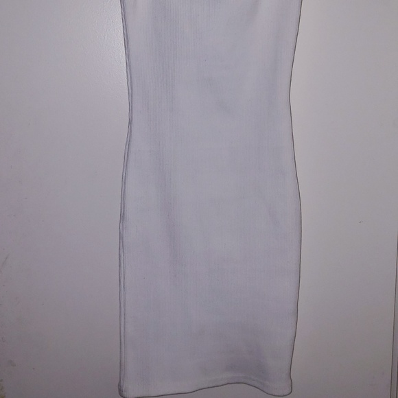 Sexy white off shoulder mini dress - Picture 4 of 4